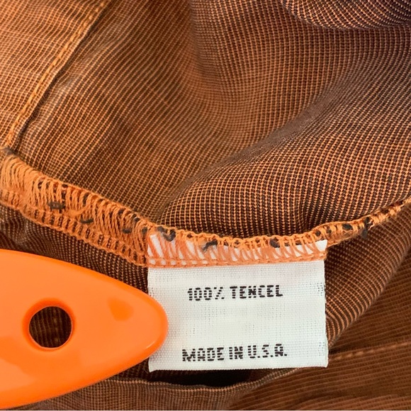 Bryn Walker Danuta Jacket Size Large 100% Tencel Lagenlook Mandarín Collar READ - Picture 8 of 13